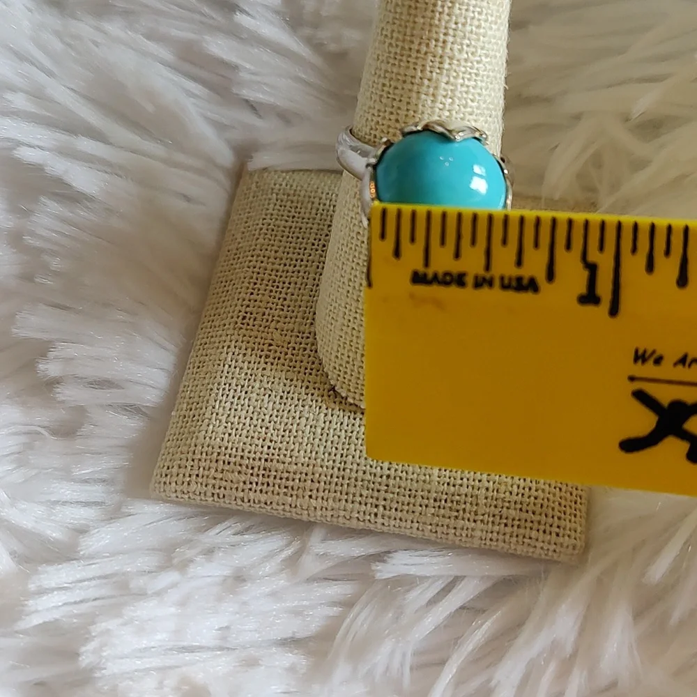 Sleeping Beauty Turquoise Ring - Picture 6 of 7